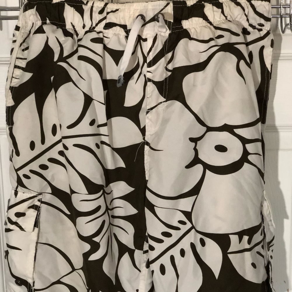 Floral M bathing suit